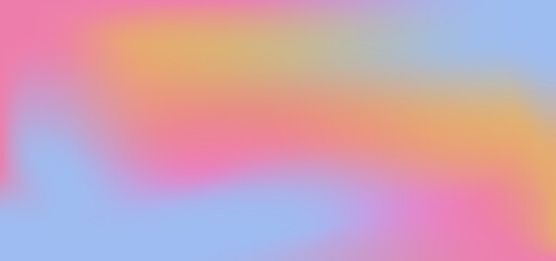 Aesthetic y2k gradient background. Modern 2000s design backdrop, wallpaper with blurry aura effect. Vector illustration