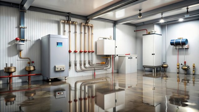 Modernizing your heating system after a flooding incident with professional equipment