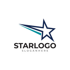 Obraz premium vector star logo premium template