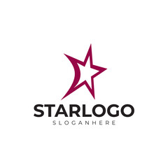 vector star logo premium template