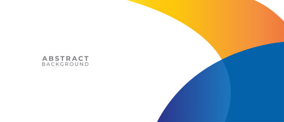 Colorful Abstract Geometric Background with Blue and Orange Accents