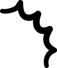 Movement doodle illustration vector