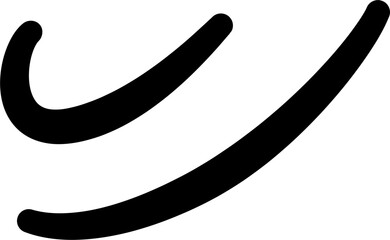 Movement doodle illustration vector