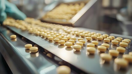 Pharmaceutical Plant Producing Pills and Capsules with Strict Control