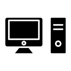 Computer Glyph Icon Design