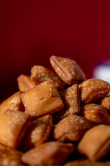 Indian Traditional Sweet Shankarpali made with wheat