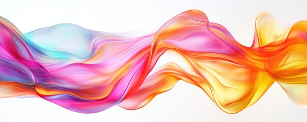 Vibrant abstract wallpaper with flowing shapes in shades of red, orange, and blue creating a dynamic visual impact