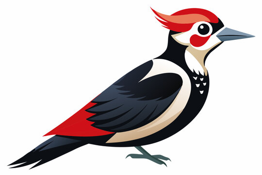 recommend clip art: woodpecker vector illustration
