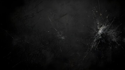 Scratching marks on a black background, dirty, stained background