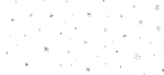 Winter christmas sky with falling snow