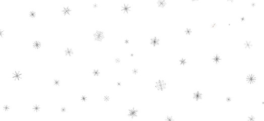 Winter christmas sky with falling snow