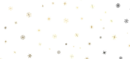 Winter christmas sky with falling snow