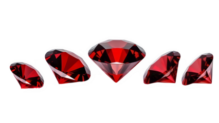 red diamond gem
