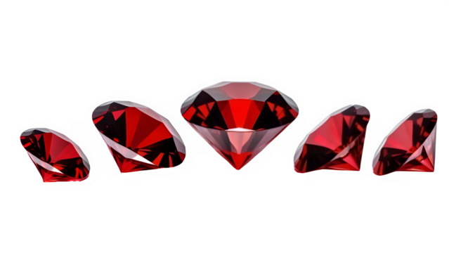 red diamond gem