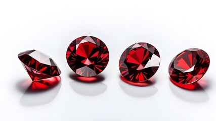 Fototapeta premium red diamond gem