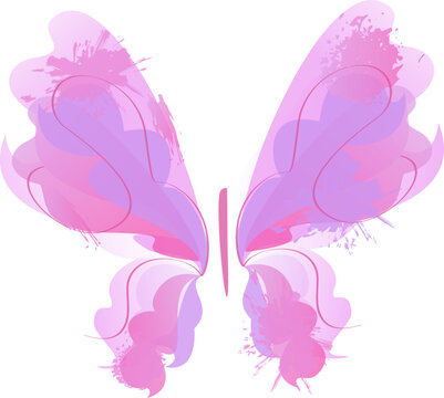 watercolor butterfly, isolated on white background, colorful, vector illustration, vector butterfly