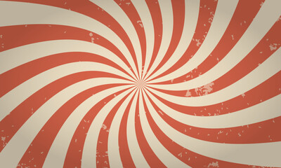 Fototapeta premium Classic vintage rays sunburst twisted retro background 