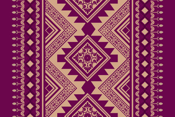 Obraz premium damask pattern with a classic floral design.African embroidery patterns, paisley, boho, floral ikat, ethnic floral designs, ikat sari, ikat patterns and ethnic patterns.