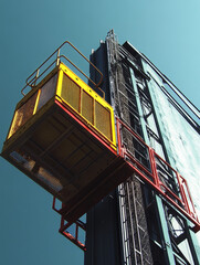 Obraz premium Industrial freight elevator - Industrial elevator