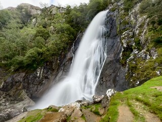 Obraz premium waterfall in the mountains