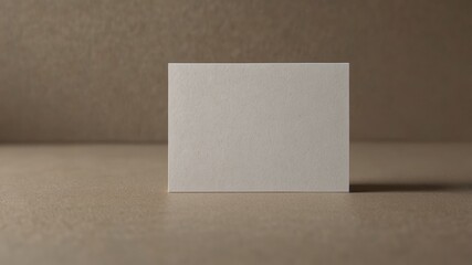 Fototapeta premium A mockup of business card
