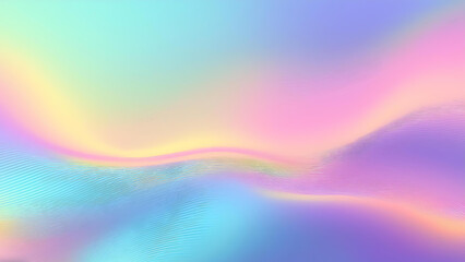 Iridescent holographic background