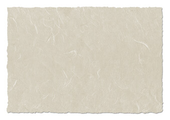 Natural japanese recycled paper texture. Horizontal background