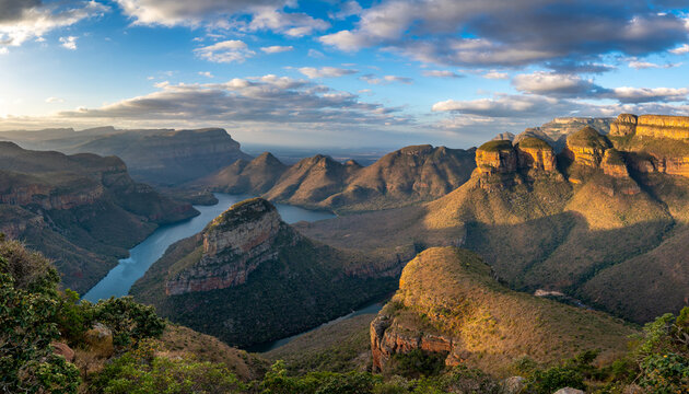 Three Rondawels, Blyde River Canyon, South Africa