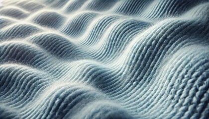 Obraz premium 青のウールのテクスチャ素材