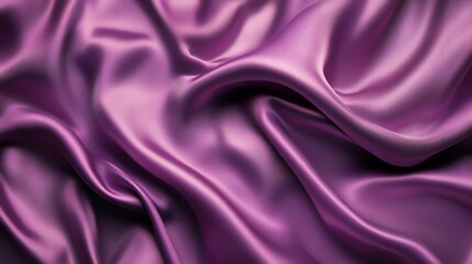 A smooth, purple fabric.