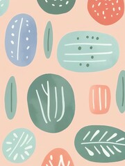 Abstract Shapes in Watercolor