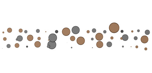  Multicolored confetti on white