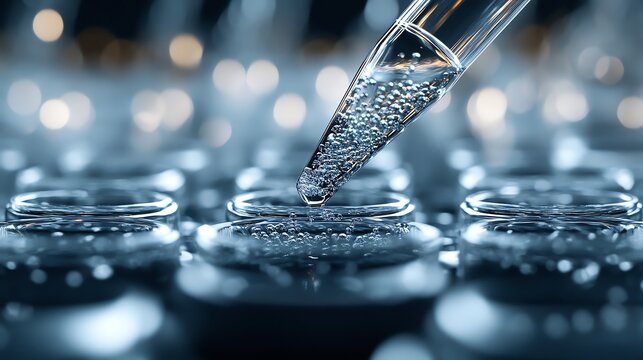 Pipetting microbial cultures into Eppendorf tubes for genetic analysis, Eppendorf tubes, sample preparation in microbiology