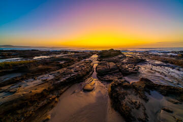 Beach of Chintsa, in Wild Coast, South Africa