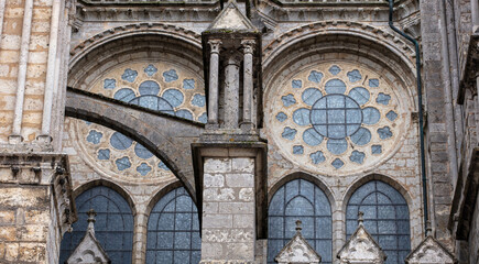 Obraz premium Notre Dame de Chatres Cathedral France