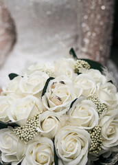 pair of classic wedding rings