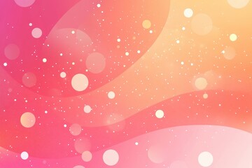 Soft Pink and Red Gradient Background with Bubbles