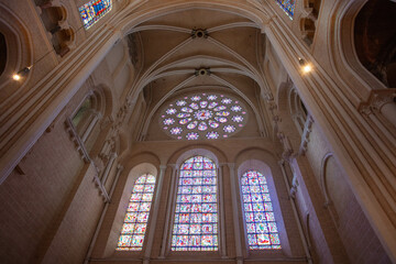 The Rose Window Chatres Cathedral France
