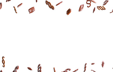 Paragraph article sign symbol 3d