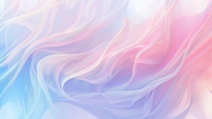 Obraz premium Soft Pastel Abstract Flowing Fabric Texture