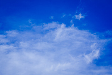 Blue sky with clouds Beauty nature