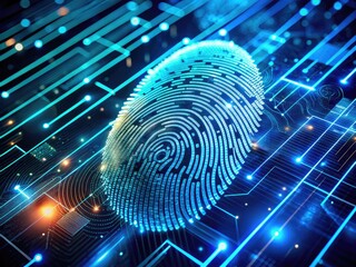 Biometric Fingerprint Scanning for Network Security and Data Protection in Modern Business Environment