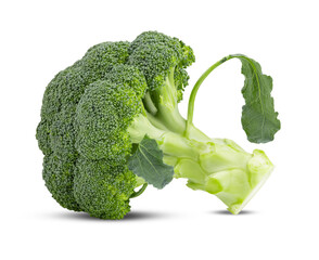 fresh broccoli isolated on transparent png