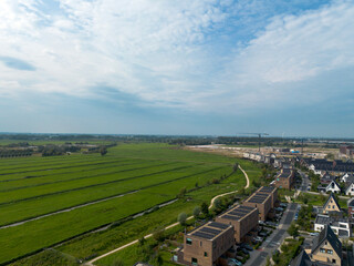 New housing development on the outskirts of Gouda named Westergouwe for expansion of this cheese town