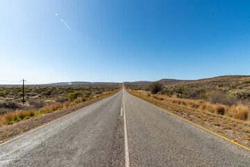 Scenic route from Cape Town to Kgalagadi Transfrontier Park