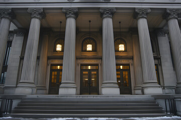 "Elegant Courthouse Architecture"