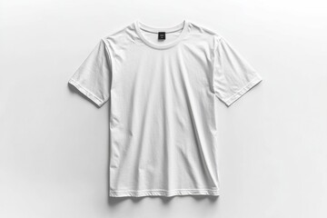 White Tshirt Mockup Isolated created with Generative AI