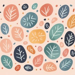 Abstract Leaf Pattern