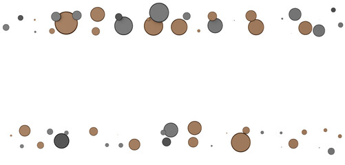 Multicolor confetti abstract background with a lot of falling pieces, isolated on a white background. Festive decorative tinsel element for design