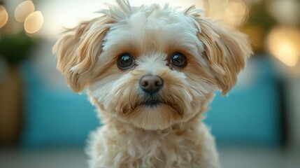maltese dog receiving a careful haircut at a pet grooming salon showcasing the groomers delicate touch and the dogs adorable expression in a bright setting